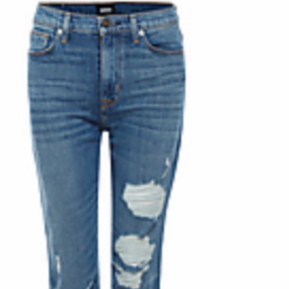 HUDSON ZOEEY High Rise straight crop